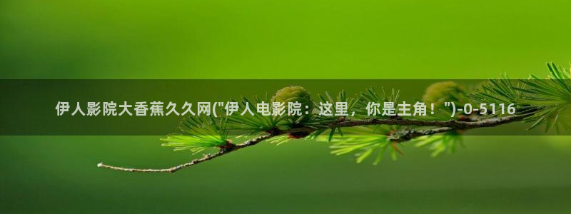 伊人亚瑟久久影院